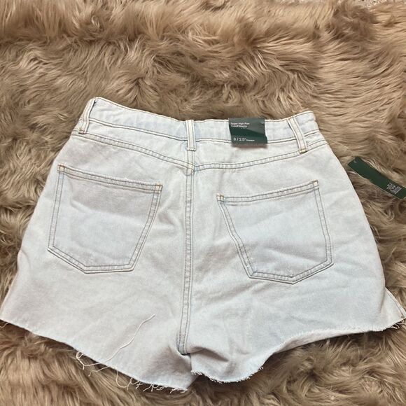 Women's High-Rise Cutoff Jean Shorts - Wild Fable™ light wash - Picture 3 of 12